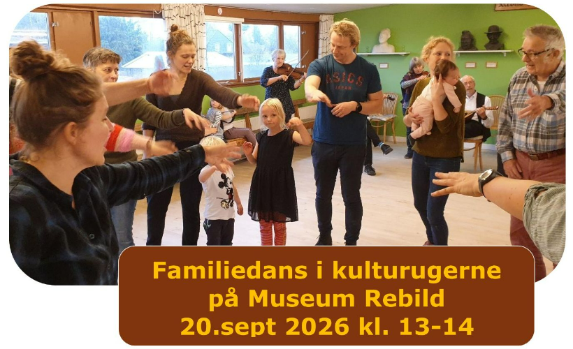 Familiedans i kulturugerne i Rebild på Museum Rebild
