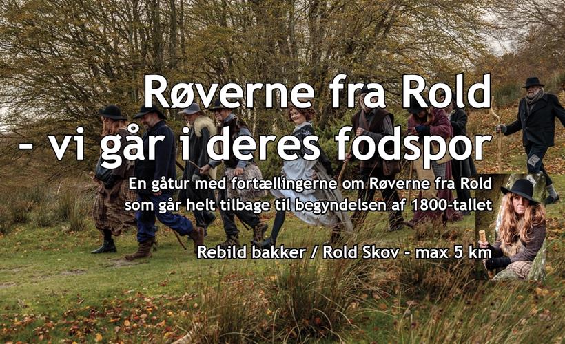I fodsporene på Røverne fra Rold. (Rebild Bakker)