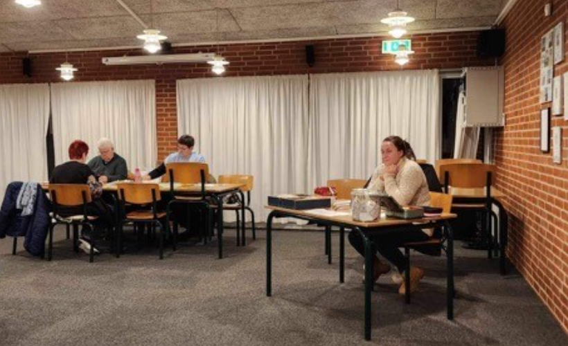 Bankospil i Østerby Hallen