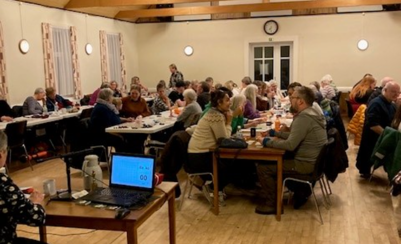 Bankospil i Læsø Forsamlingshus