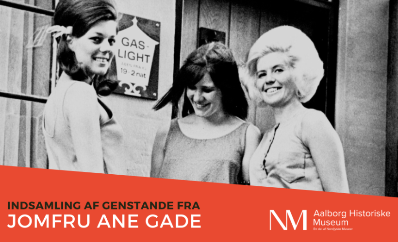 Indsamling af genstande fra Jomfru Ane Gade