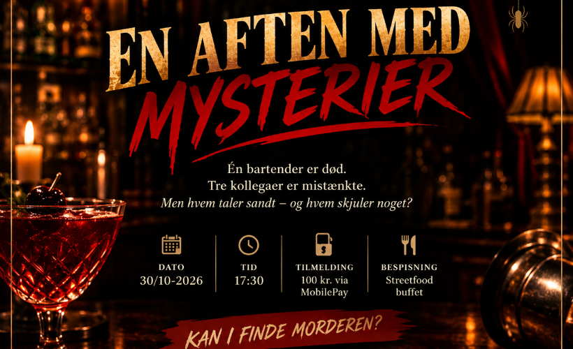 En aften med mysterier hos Frk. Kold
